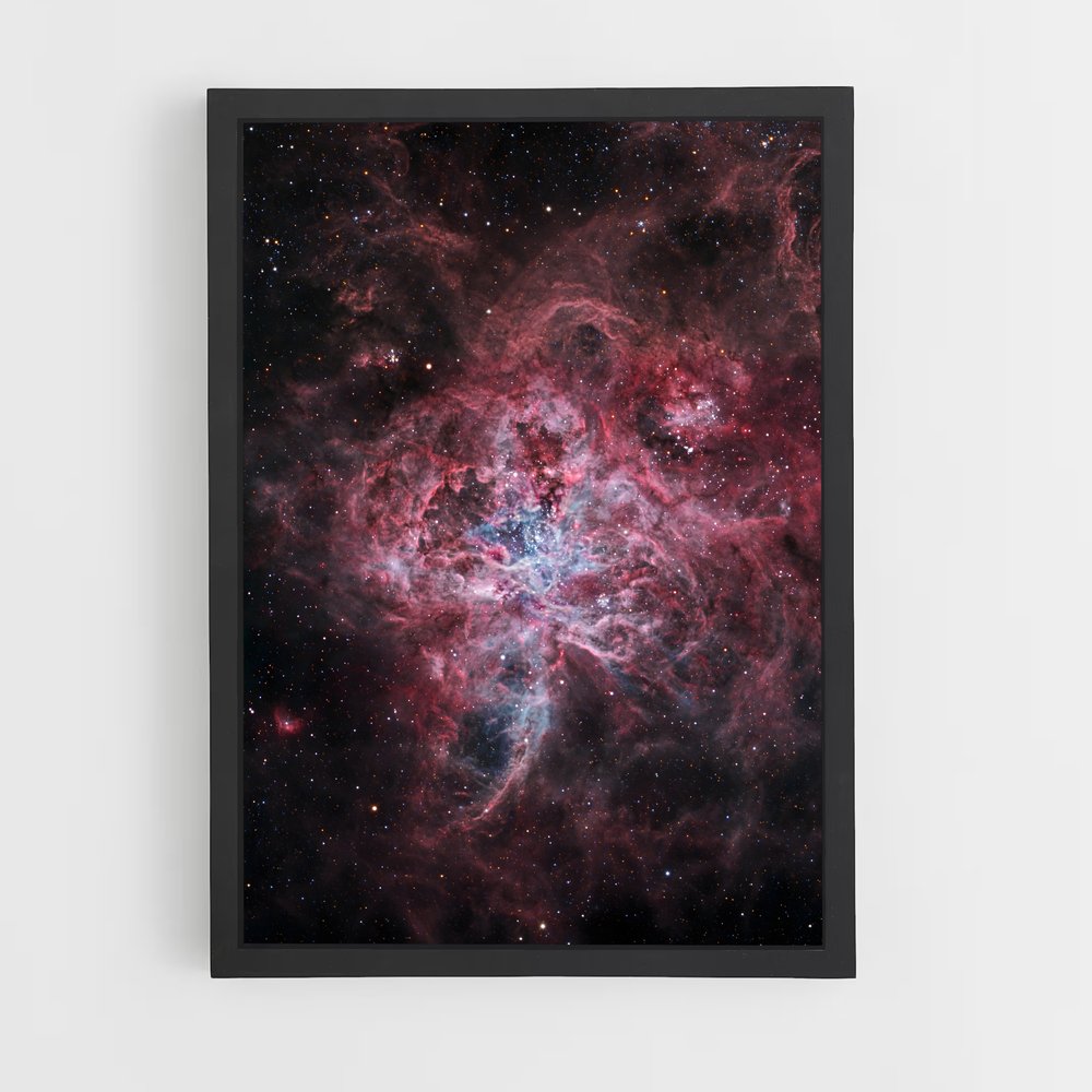 Poster Nuages d'Étoiles – affiche Nébuleuses (vue 2)